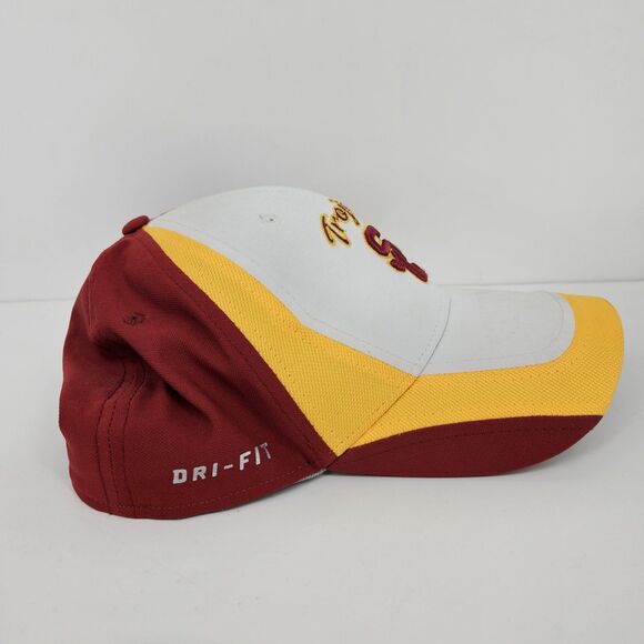 USC Trojans Hat Cap Adult Nike Dri-Fit Legacy91 Juju Watkins Burgundy Gold - Picture 3 of 8